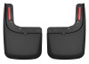 Husky Liners 2017 Ford F-250 / F-350 Super Duty Black Front Mud Guards (w/Flares) - 58471