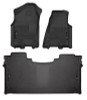 Husky Liners 19 Dodge Ram 1500 Crew Cab Weatherbeater Black Front & 2nd Seat Floor Liners - 94001