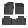 Husky Liners 21-22 Nissan Rogue WeatherBeater Front & 2nd Seat Floor Liners - Black - 95081