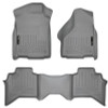 Husky Liners 03-08 Dodge Ram 1500/2500/3500 Quad Cab WeatherBeater Combo Gray Floor Liners - 98032
