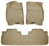 Husky Liners 09-12 Ford Escape/Mazda Tribute (Base/Hybrid) WeatherBeater Combo Tan Floor Liners - 98353