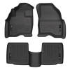 Husky Liners 11-12 Ford Explorer WeatherBeater Combo Black Floor Liners - 98761