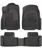 Husky Liners 11-13 Dodge Durango / 11-13 Jeep Grand Cherokee WeatherBeater Combo Black Floor Liners - 99051