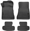Husky Liners 15-22 Ford Mustang WeatherBeater Black Front & Second Seat Floor Liner - 99371