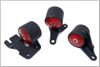 Innovative 90-93 Integra B-Series Black Steel Mounts 75A Bushings - 19351-75A Photo - Primary