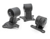 Innovative 90-93 Accord H/F Series Black Steel Mounts 95A Bushings (Auto EX to Manual 94-01 Trans) - 29357-95A