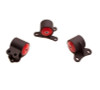 Innovative 94-01 Integra B-Series Black Steel Mounts 95A Bushings (Auto Trans 3 Bolt) - 40153-95A