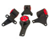 Innovative 91-05 Acura NSX C-Series Black Steel Mounts 75A Bushings - 80550-75A