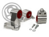 Innovative 94-01 Acura Integra B/D Series Auto - Manual Silver Aluminum Mounts 75A Bushings (3 Bolt) - B40154-75A