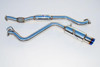 Invidia 08-09 WRX Sedan 76mm (101mm tip) REGULAR Titanium Tip Cat-back Exhaust - HS08SW4GTT Photo - Primary
