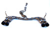 Invidia 2015+ WRX/STi Gemini 80mm Full Titanium Quad 101mm Tip Cat-Back Exhaust - HS15STI5TG4ST