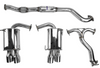 Invidia 15+ Subaru STI 4Dr Q300 Single Layer Titanium Burnt Quad Tip Cat-Back Exhaust - HS15STIG2T User 1