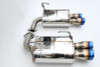 Invidia 22+ Subaru WRX Q300 3.5in. Rolled Dual Wall T.I Tip Axle-back Exhaust - HS22SW4AQ4RTL