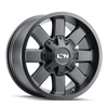 ION 141 20x9 / 8x165.1 BP / 18mm Offset / 125.2mm Hub Satin Black Wheel - 141-2981B18 Photo - Primary