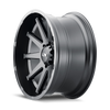 ION Type 143 20x9 / 8x165.1 BP / 0mm Offset / 125.2mm Hub Matte Black Wheel - 143-2981MB