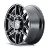 ION Type 146 17x9 / 6x139.7 BP / 0mm Offset / 106mm Hub Gloss Black Wheel - 146-7983GB