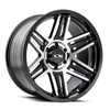 ION Type 147 20x10 / 8x170 BP / -19mm Offset / 125.2mm Hub Black/Machined Wheel - 147-2170BM19 Photo - Primary