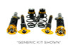 ISC Suspension Audi 8V A3 / S3 / MK3 TT / TTS N1 Basic Coilover Kit - Track/Race - A112B-T
