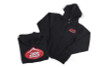 JKS Manufacturing Zippered Black Hoodie - Large - JKSAPP140BLKL