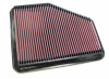 K&N 06 Lexus GS300 / 01-05 GS430 / 01-09 SC430 Drop In Air Filter - 33-2220