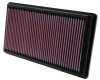 K&N Replacement Air Filter LINCOLN LS 00-06; JAG S-TYPE 99-08; FORD T-BIRD 02-05 - 33-2266