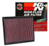K&N Nissan Titan & Armada 5.6L - V8 2004 Drop In Air Filter - 33-2286