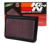 K&N 08-09 Scion xD / 07-10 Toyota Corolla Drop In Air Filter - 33-2360