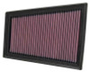 K&N 07 Nissan Sentra 2.0L-L4 Drop In Air Filter - 33-2376