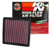 K&N 09-13 Ford F150 / 08-13 F250/F350/450/550 SD / 10-13 F150 SVT Raptor Drop In Air Filter - 33-2385