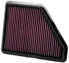 K&N Replacement Air Filter CHEVROLET EQUINOX 2.4L L4 & 3.0L V6; 2010 - 33-2439