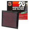 K&N 11 Jeep Grand Cherokee / 11 Dodge Durango Replacement Panel Air Filter - 33-2457
