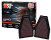 K&N Replacement Air Filter 12-13 Porsche 911 3.4L / 12 911 3.8L / 13 911 3.6L / 13 911 Carrera 3.8L - 33-2484