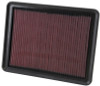 K&N Replacement Air Filter 11.75in O/S Length x 9in O/S Width x 1.188in H for 13 Hyundai Santa Fe - 33-2493
