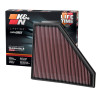 K&N Replacement Panel Air Filter 12.313in OS L x 10.313in OS W x 1.188in H for 13-14 Cadillac ATS - 33-2496