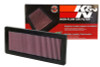 K&N 07-09+ Mini Cooper S R56 Drop In Air Filter - 33-2936