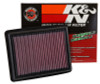 K&N 15-17 Honda Civic IX L4-2.0L Replacement Air Filter - 33-3058