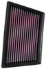 K&N 15-18 Land Rover Discovery Sport L4-2.0L DSL Replacement Drop In Air Filter - 33-3073