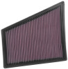 K&N 16-18 Porsche 718 Boxster H4-2.0L Drop In Air Filter - 33-3078