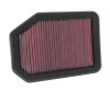 K&N 07-15 Jeep Wrangler L4-2.8L DSL Replacement Drop In Air Filter - 33-5023