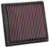 K&N 2017 Subaru Impreza L4-2.0L F/I Drop In Replacement Air Filter - 33-5064