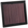 K&N 2017 Subaru Impreza L4-2.0L F/I Drop In Replacement Air Filter - 33-5064