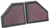 K&N 16-19 BMW 750i L6-4.4L F/I Replacement Drop In Air Filter - 33-5086