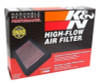K&N 16-19 BMW 750i L6-4.4L F/I Replacement Drop In Air Filter - 33-5086