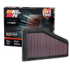 K&N 2019 Jeep Cherokee L4-2.4L V6-3.2L F/I Replacement Drop In Air Filter - 33-5089