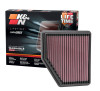 K&N 2019 Nissan Altima 2.5L F/I Drop In Replacement Air Filter - 33-5095