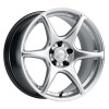 Kansei K11S Tandem 17x9in / 5x100 BP / 35mm Offset / 73.1mm Bore - Hyper Silver Wheel - K11S-179016+35