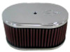 K&N Custom Oval Race Filter L=7inch W=4inch H=3.25inch - 56-1350