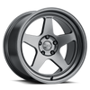 Kansei K12G Knp 17x9in / 5x114.3 BP / 22mm Offset / 73.1mm Bore - Gunmetal Wheel - K12G-179012+22