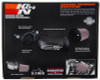 K&N 08-17 Harley Davidson Touring Models Performance Air Intake System Silver - 57-1134S