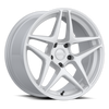 Kansei K15W Astro 18x9in / 5x100 BP / 22mm Offset / 73.1mm Bore - Gloss White Wheel - K15W-189016+22